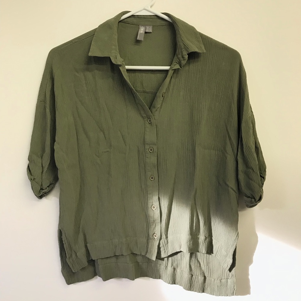 ASOS green top